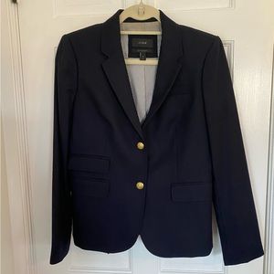 J. crew Navy Schoolboy Blazer